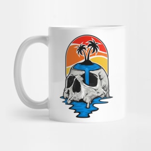 Tropical Skull Island Mug